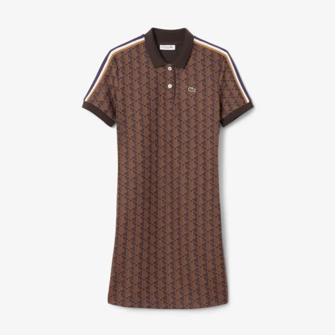 Slim Fit Monogram Pologenser for kvinner