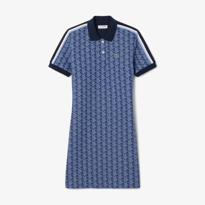 Slim Fit Monogram Pologenser for kvinner