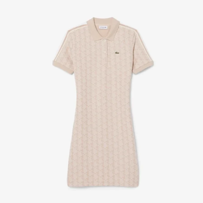 Slim Fit Monogram Pologenser for kvinner