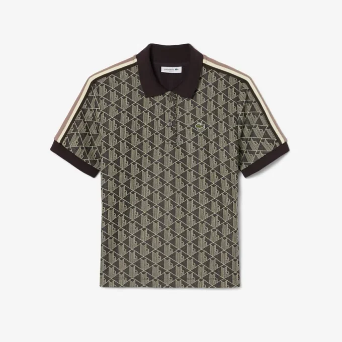 Slim Fit Monogram Pologenser for kvinner