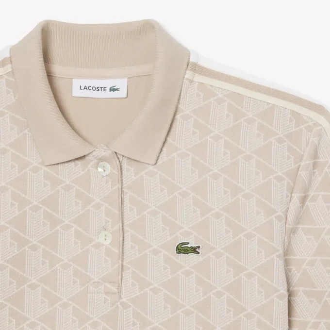 Slim Fit Monogram Pologenser for kvinner