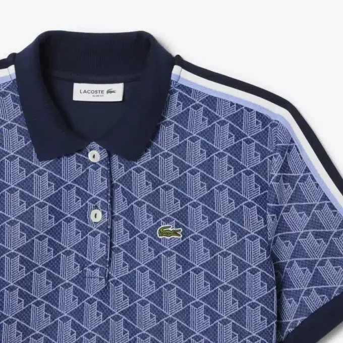 Slim Fit Monogram Pologenser for kvinner