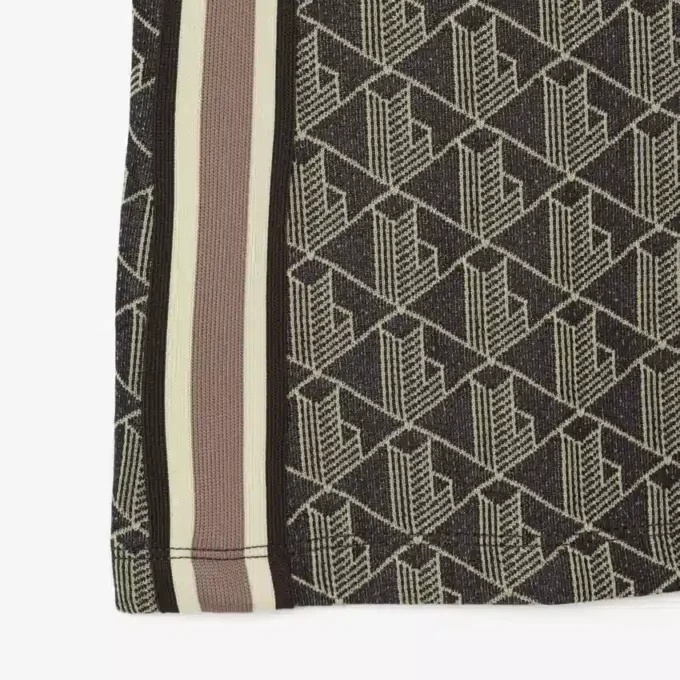 Slim Fit Monogram Pologenser for kvinner