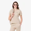Slim fit Monogram T-skjorte for kvinner
