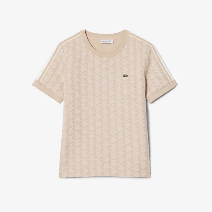 Slim fit Monogram T-skjorte for kvinner