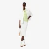 Slim fit Pointelle-pologenser med merke fra L.12.12 for kvinner