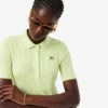 Slim fit Pointelle-pologenser med merke fra L.12.12 for kvinner