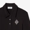 Slim fit-polo med broderi