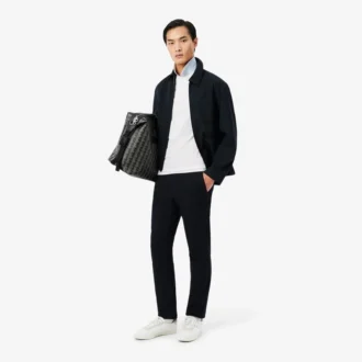Slim Fit-polo med merke