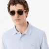 Slim Fit-polo med merke
