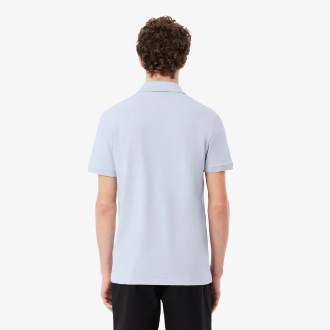 Slim Fit-polo med merke