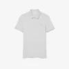 Slim Fit-polo med merke