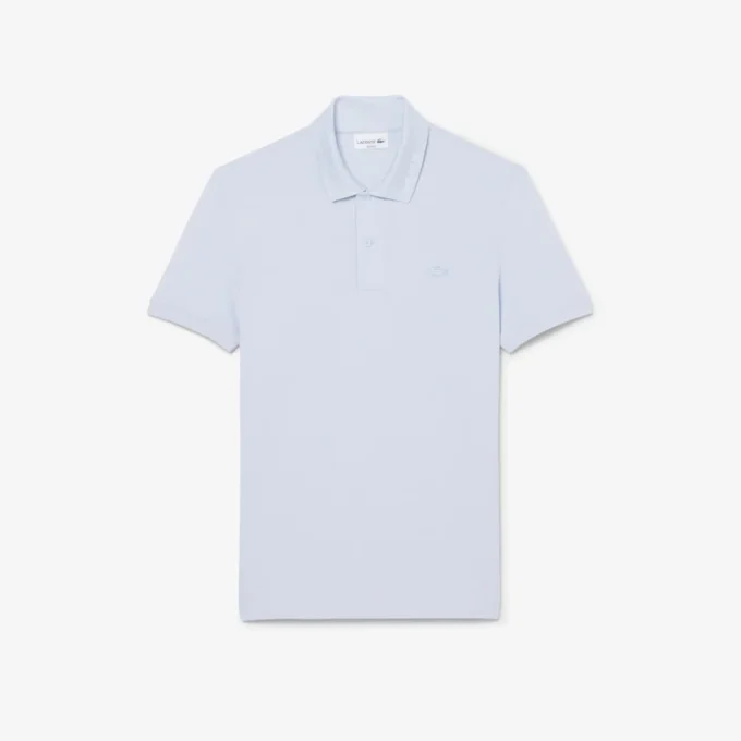 Slim Fit-polo med merke