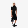 Slim fit-pologensere i ribbestrikk med myk overflate for damer