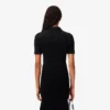Slim fit-pologensere i ribbestrikk med myk overflate for damer