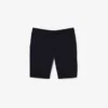 Slim fit-shorts i stretchbomull for menn