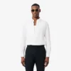 Slim Fit-skjorte i bomullsblanding