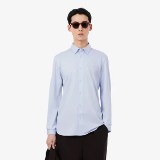 Slim Fit-skjorte i bomullsblanding