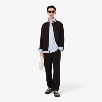 Slim Fit-skjorte i bomullsblanding