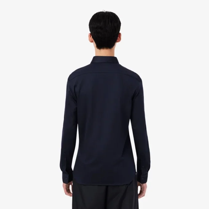 Slim Fit-skjorte i bomullsblanding