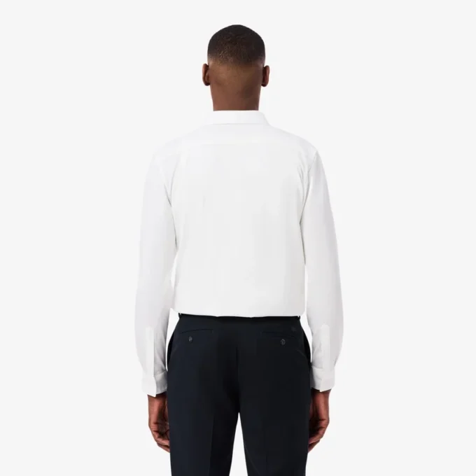 Slim Fit-skjorte i bomullsblanding