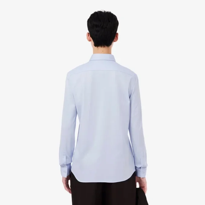 Slim Fit-skjorte i bomullsblanding