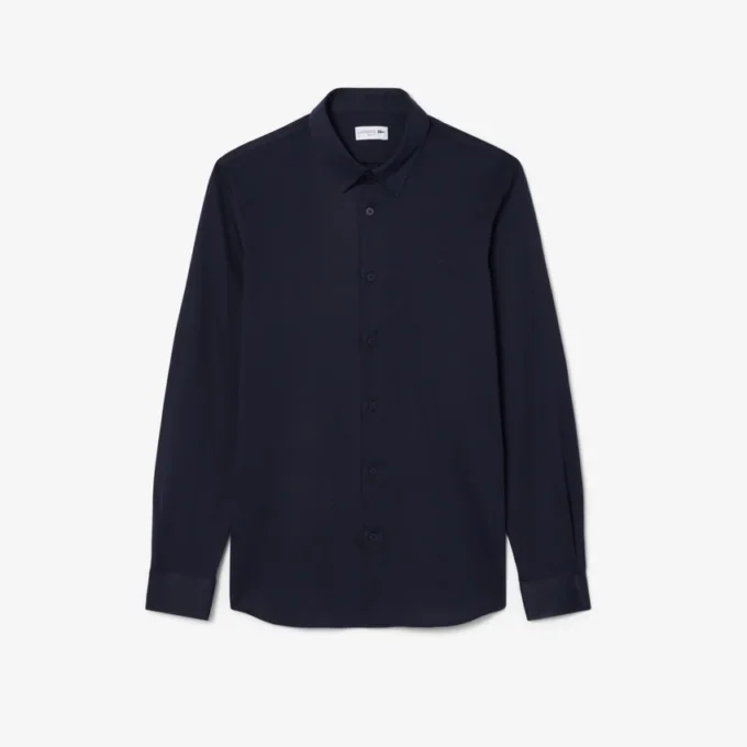 Slim Fit-skjorte i bomullsblanding