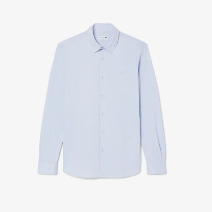 Slim Fit-skjorte i bomullsblanding