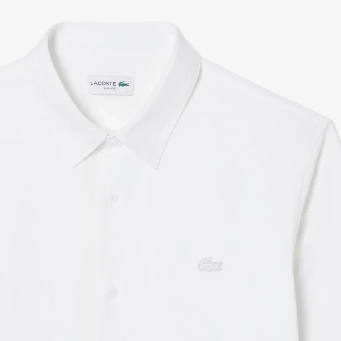 Slim Fit-skjorte i bomullsblanding