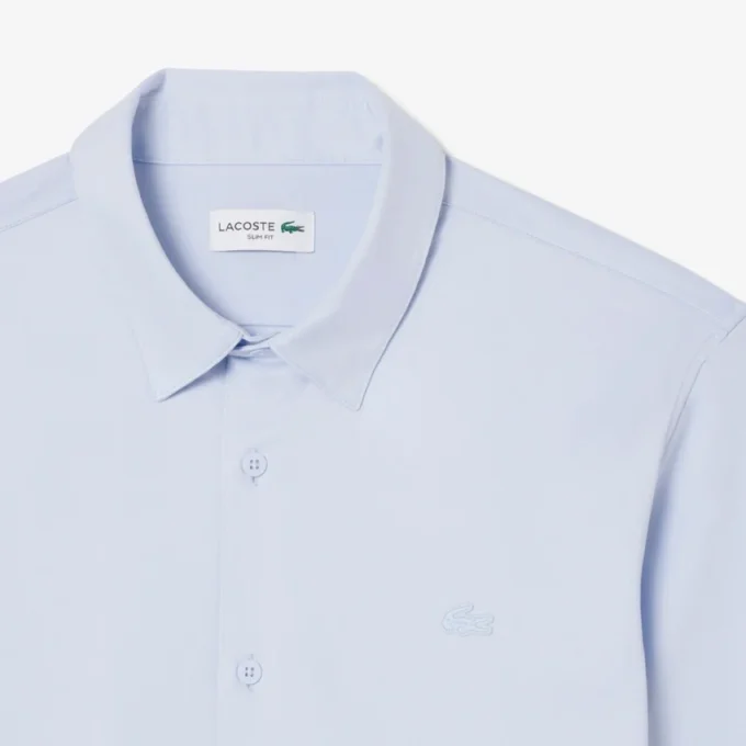 Slim Fit-skjorte i bomullsblanding