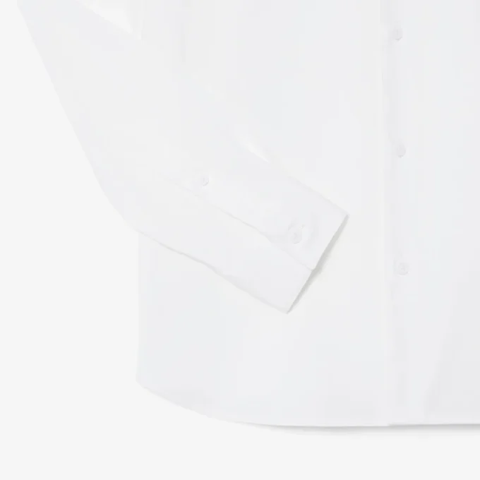 Slim Fit-skjorte i bomullsblanding