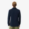 Slim fit-skjorte i bomullspiqué for menn
