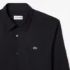 Slim fit-skjorte i stretchpoplin for menn