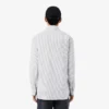 Slim Fit-skjorte i stripet stretch-poplin