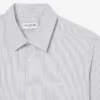 Slim Fit-skjorte i stripet stretch-poplin