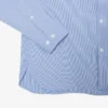 Slim Fit-skjorte i stripet stretch-poplin