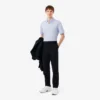 Slim fit-skjorte med korte ermer