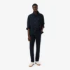 Slim fit-skjorte med korte ermer