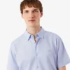 Slim fit-skjorte med korte ermer