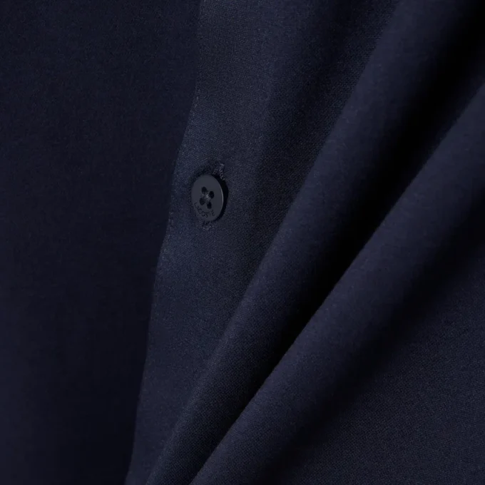 Slim fit-skjorte med korte ermer