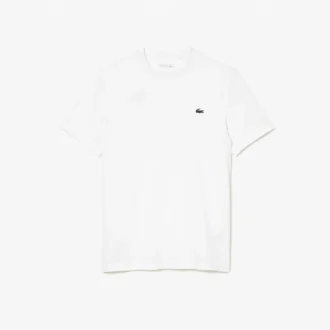 Slim fit sport-T-skjorte i stretchjersey for menn