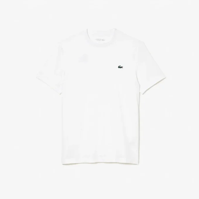 Slim fit sport-T-skjorte i stretchjersey for menn