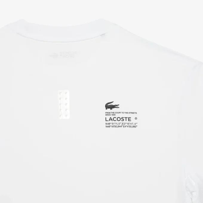Slim fit sport-T-skjorte i stretchjersey for menn