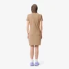 Slim fit stretch mini piqué-kjole for kvinner