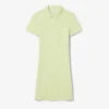 Slim fit stretch mini piqué-kjole for kvinner