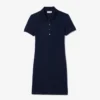 Slim fit stretch mini piqué-kjole for kvinner