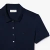 Slim fit stretch mini piqué-kjole for kvinner