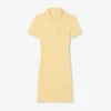 Slim fit stretch minipiqua-pologenser for kvinner