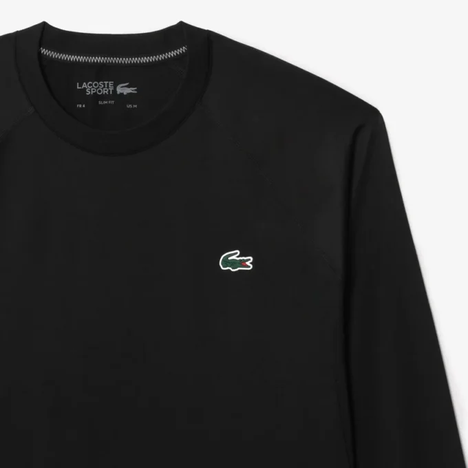 Slim fit stretch-sport-T-skjorte for menn
