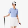 Slim fit termoregulerende golfpolo for kvinner